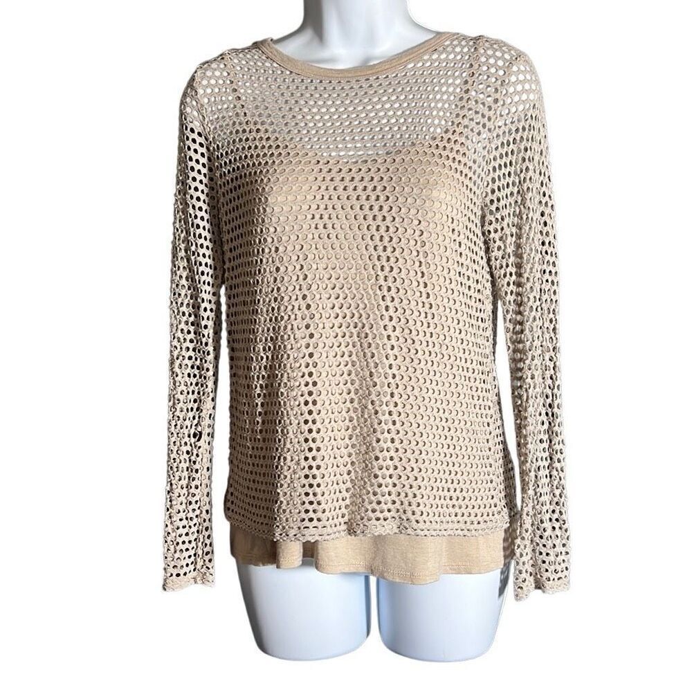 Ginger G Mesh Top  Size L
